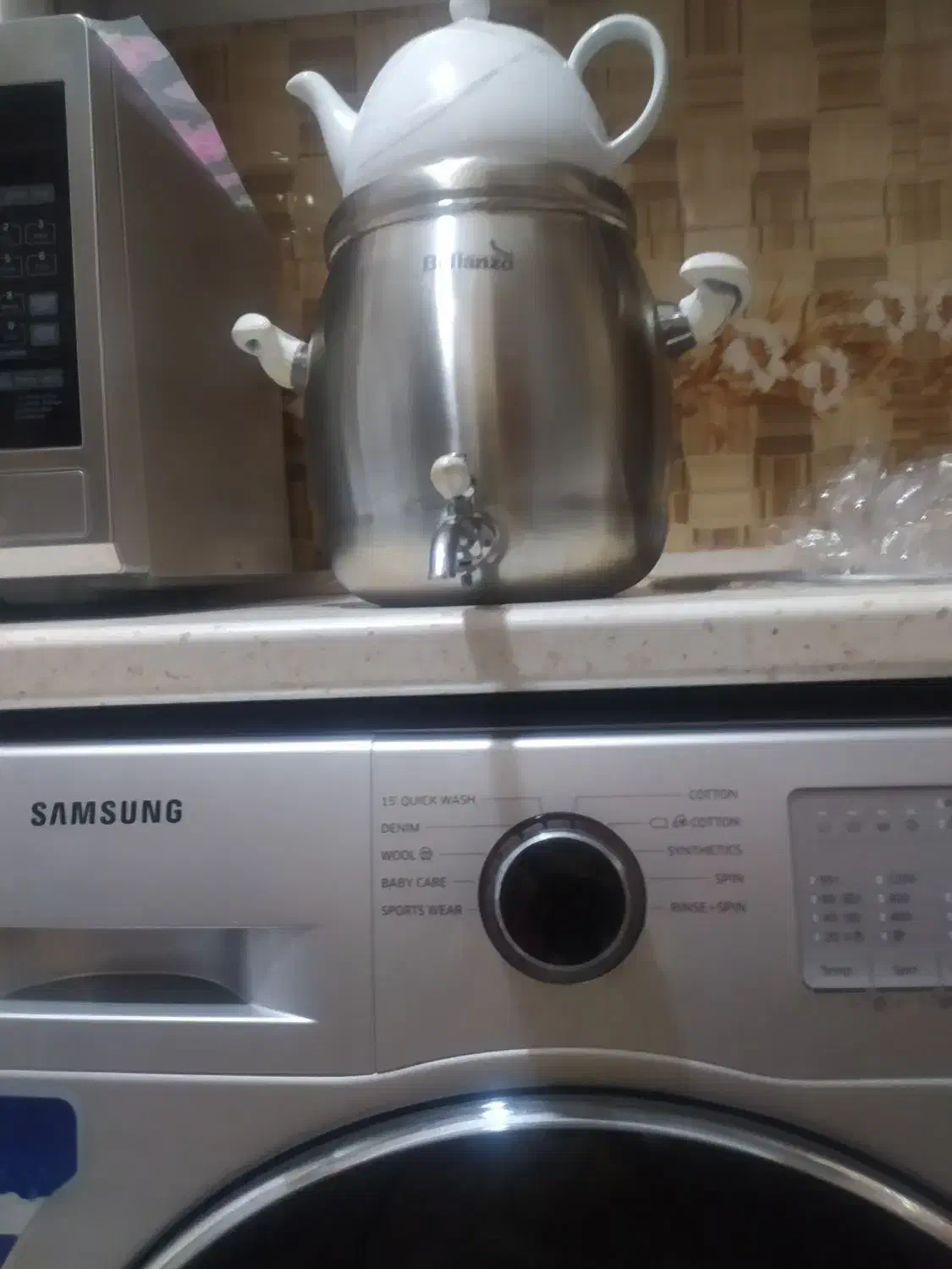 کتری قوری|قوری، کتری، قهوهساز دستی|رباطکریم, رباطکریم|دیوار