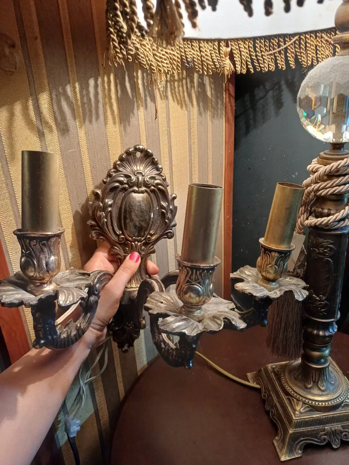 دیوارکوب برنز|لوستر و چراغ آویز|تهران, اباذر|دیوار