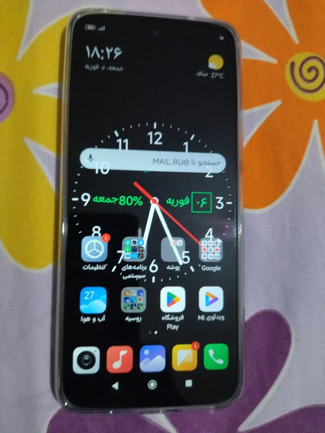 گوشی شیائومی ردمی13|موبایل|پرند, فاز ۶|دیوار