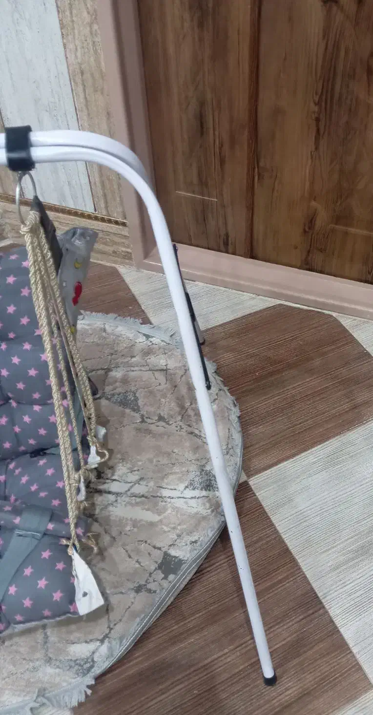 پایه تاب ریلکسی همراه با تاب و سایل|اسباب و اثاث بچه|بردسیر, |دیوار