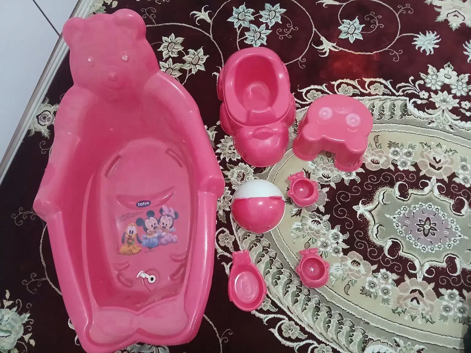 سرویس حمام کودک نو|اسباب و اثاث بچه|ازنا, |دیوار