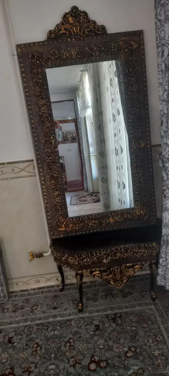 آیینه بوفه|بوفه، ویترین، کنسول|کرمانشاه, |دیوار