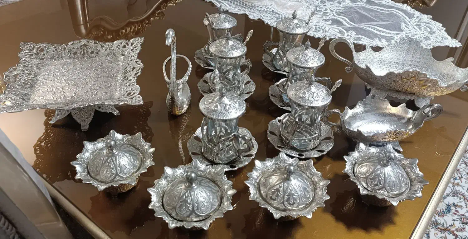 کشکول. شیرینی خوری.قندان.|ظروف سرو و پذیرایی|تبریز, |دیوار