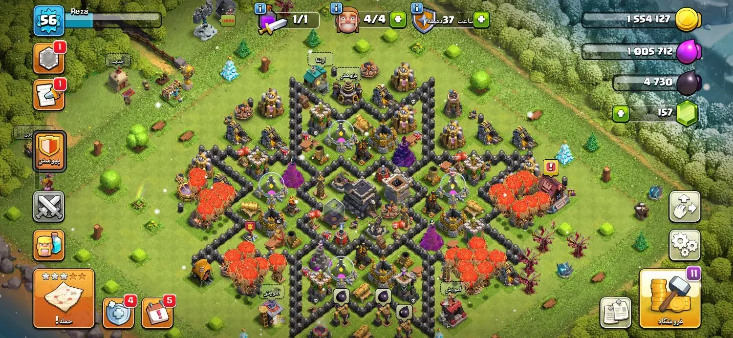 اکانت کلش اف کلنز|کنسول، بازی ویدئویی و آنلاین|قم, زنبیل آباد|دیوار