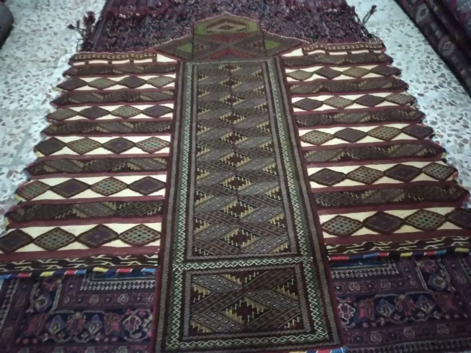 رو اسبی ترکمنی اعلا|گلیم، جاجیم، گبه|مشهد, آیت الله خامنه‌ای|دیوار