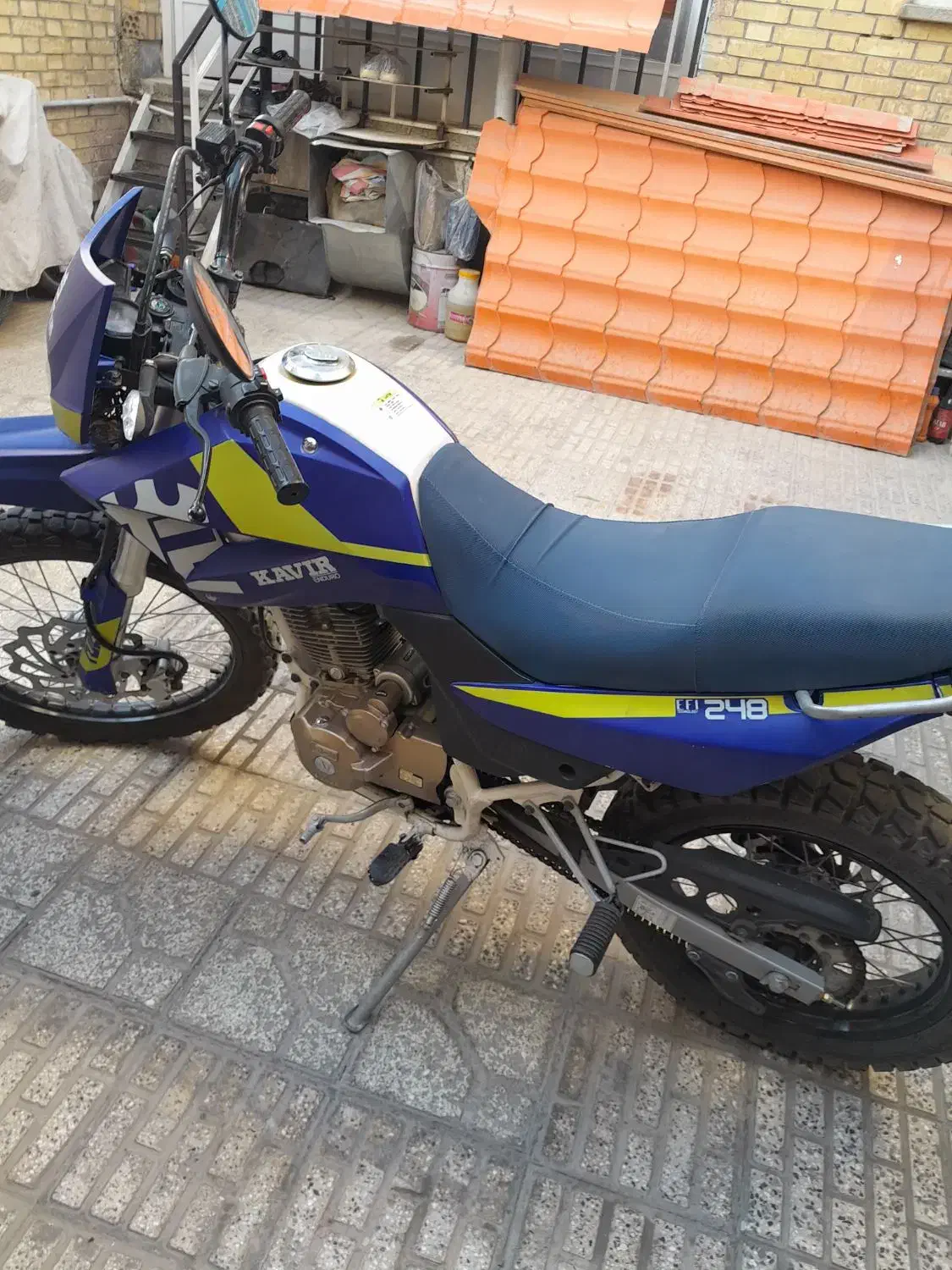 موتور تریل کویر t2|موتورسیکلت|اصفهان, شاهزید|دیوار