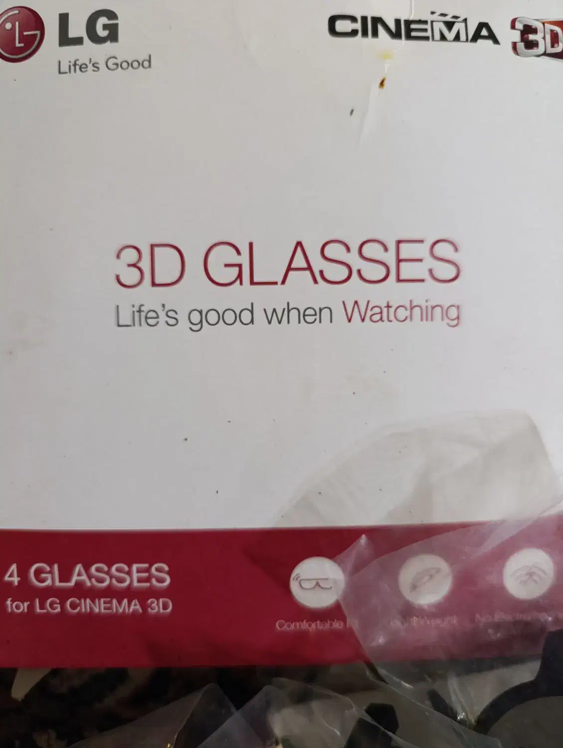 عینک 3D سه بعدی تلویزیون|صوتی و تصویری|لاهیجان, انقلاب|دیوار