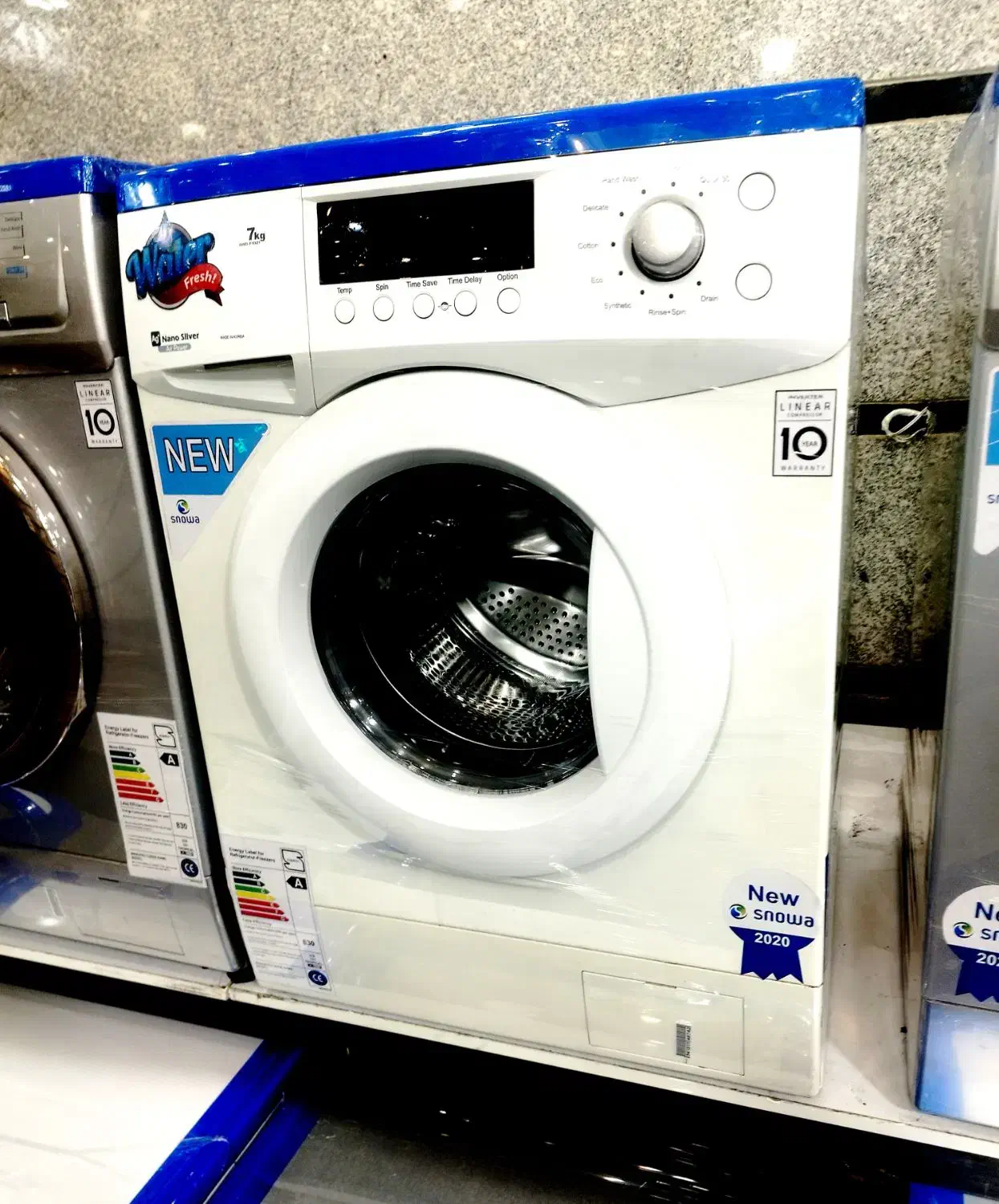 ماشین لباسشویی دوو8 کیلویی اینورتر کره|ماشین لباسشویی و خشک‌کن لباس|تهران, افسریه جنوبی|دیوار