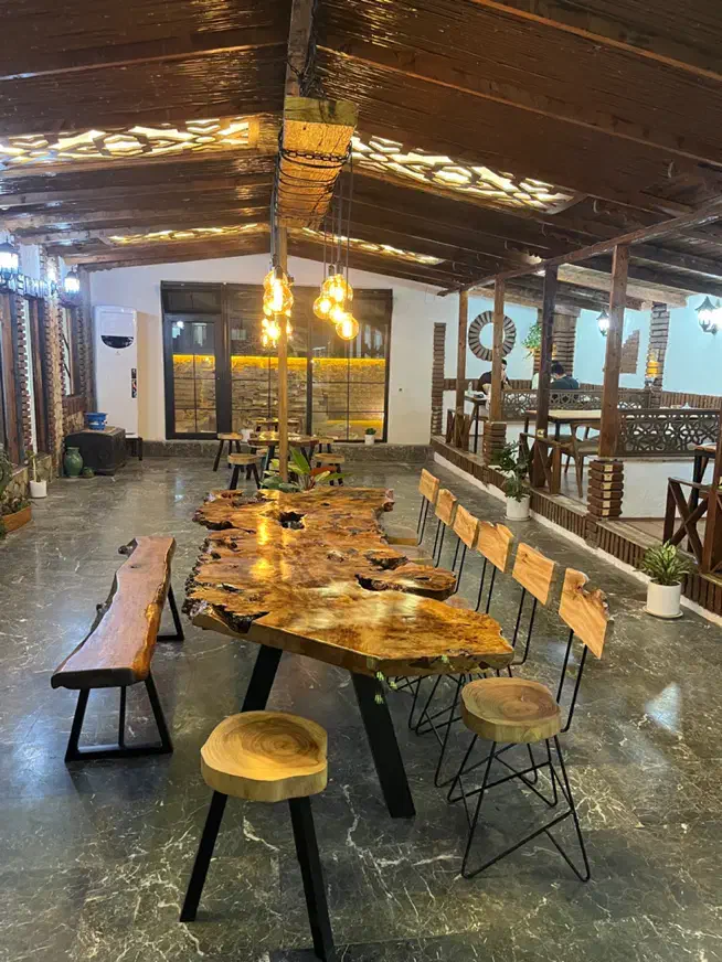 ناهار خوری میزعسلی صندلی|میز و صندلی غذاخوری|آمل, |دیوار