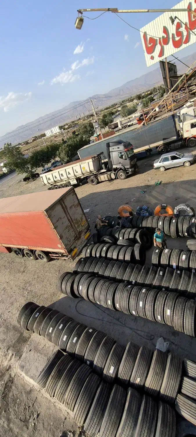 فروش انواع لاستیک و رینگ کامیون و تریلی(نو)نیشابور|خدمات موتور و ماشین|نیشابور, فیض آباد|دیوار