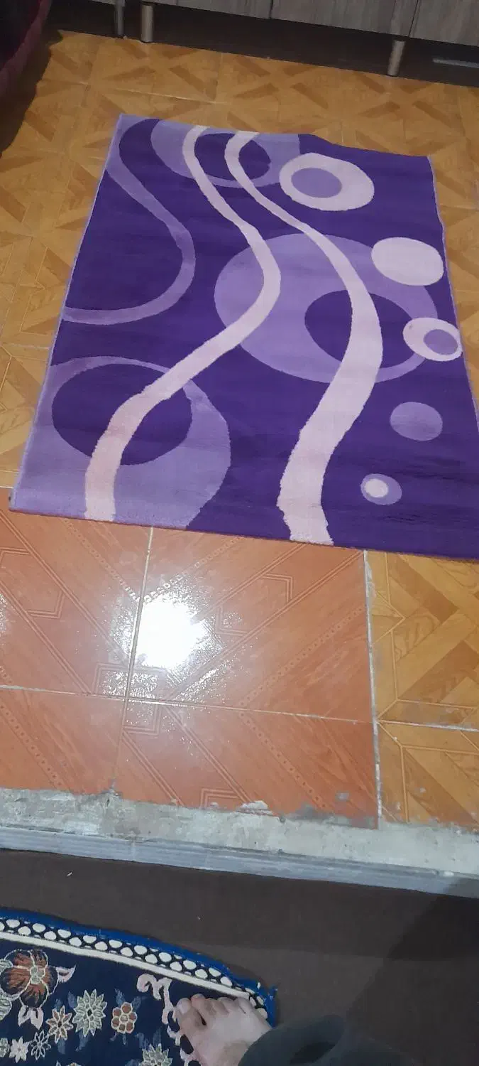 یک عدد فرش ماشینی اشپزخانه تمیز سالم|فرش|میاندوآب, |دیوار