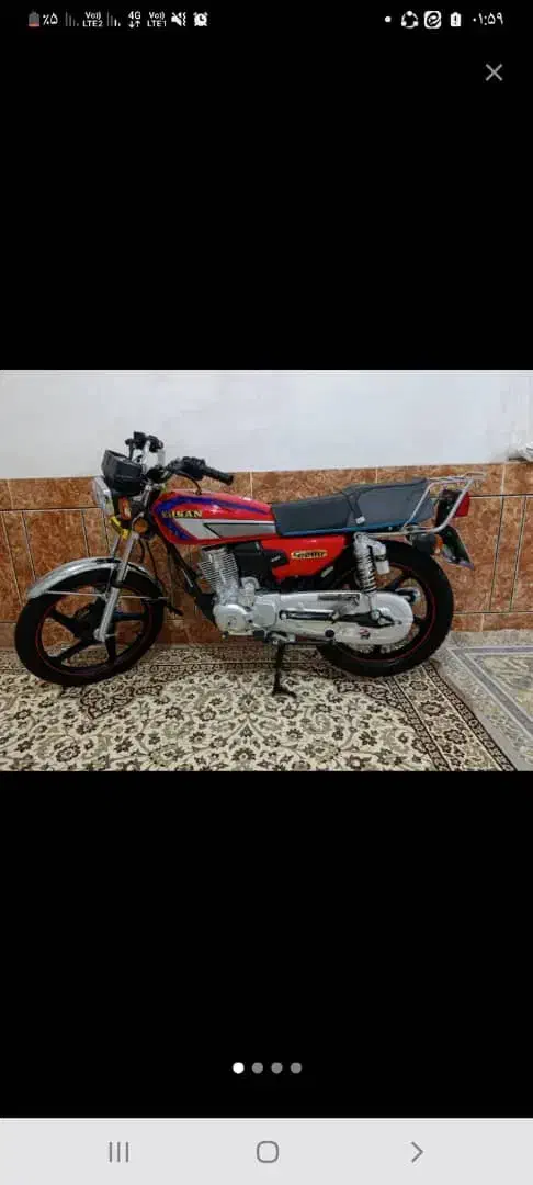 احسان ۲۰۰سی سی دارای ریموت دزدگیر استهبان|موتورسیکلت|شیراز, ارم|دیوار