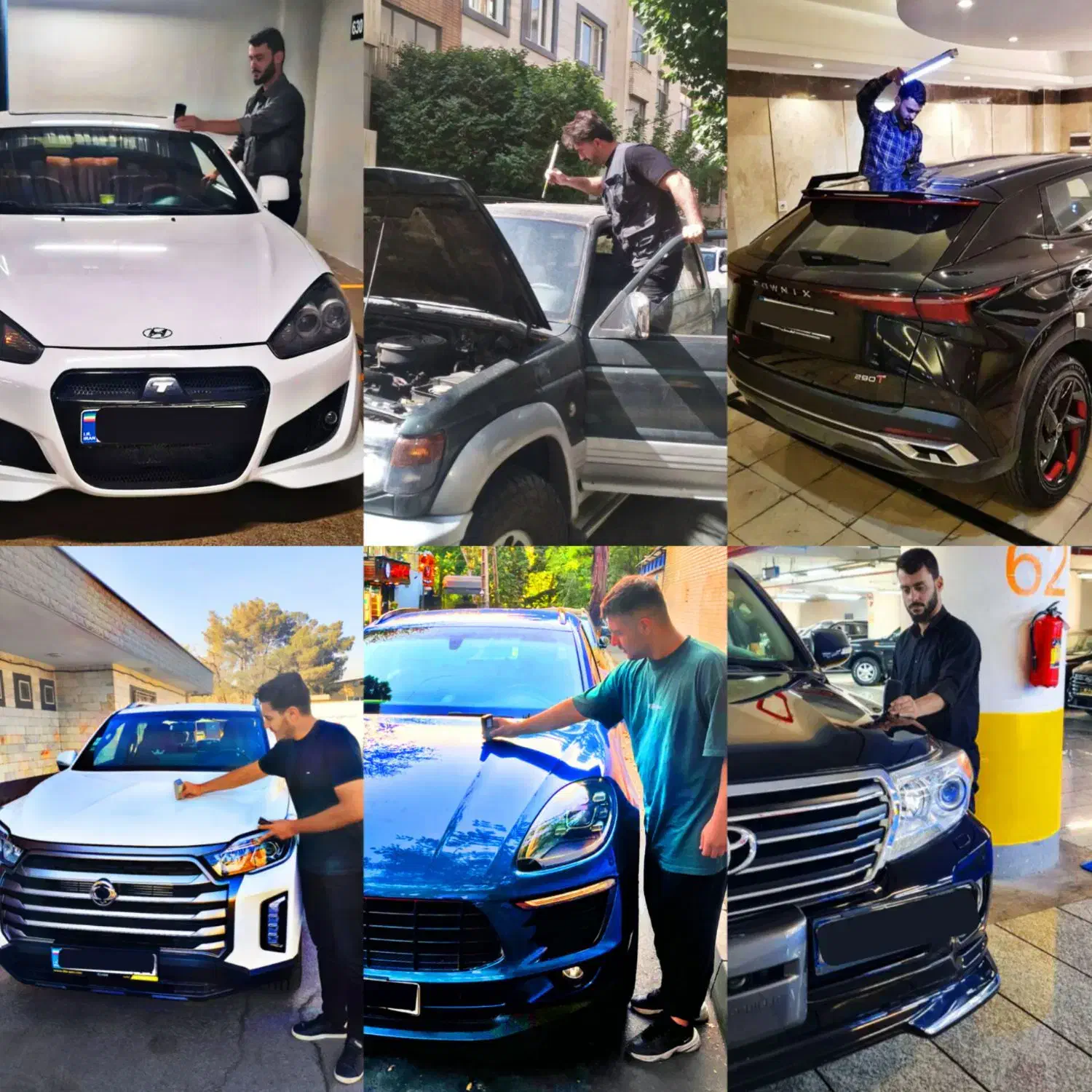 کل تهران/// کارشناس سیار رنگ فنی موتور خودرو درمحل|خدمات موتور و ماشین|تهران, پونک|دیوار