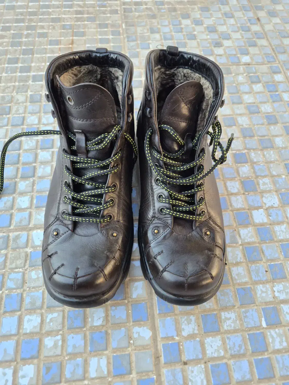 بوت شهری چرم طبیعی boot|کیف، کفش، کمربند|ورامین, ورامین|دیوار