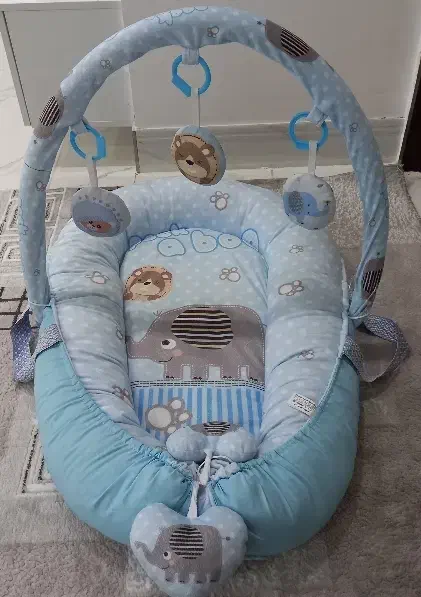 تشک نوزادی گارددار و دارای اسباب بازی|اسباب و اثاث بچه|قیدار, |دیوار