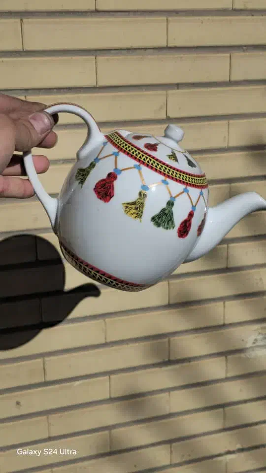 قوری و سرویس چای خوری بختیاری|ظروف سرو و پذیرایی|ایذه, |دیوار