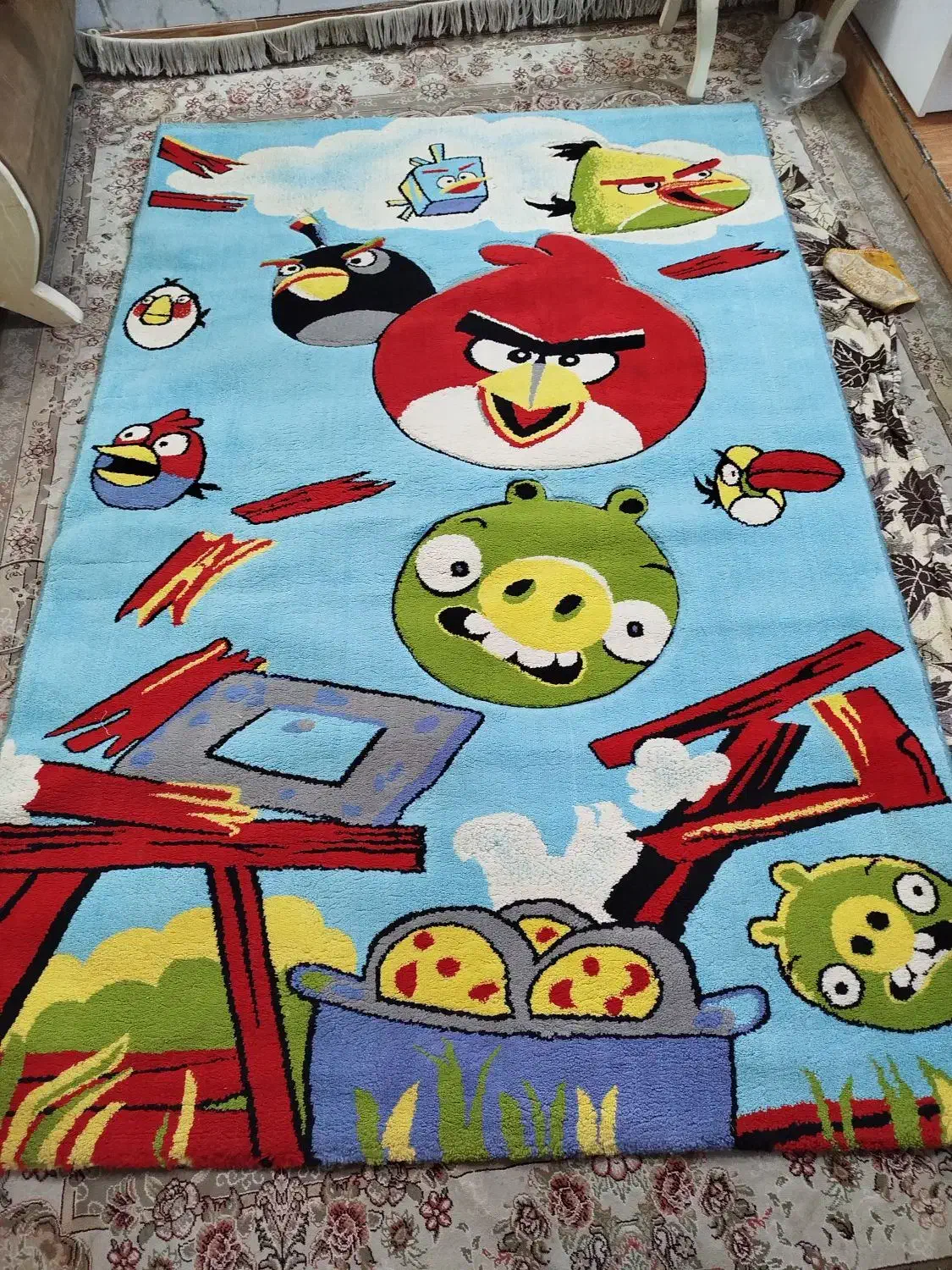 فرش چهارمتری|فرش|ری, شهادت|دیوار