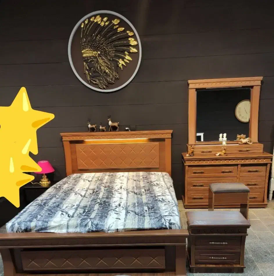 سرویس ستاره باکیفیت مستقیم از تولیدی رایکا چوب|تخت و سرویس خواب|مشهد, گرجی علیا|دیوار