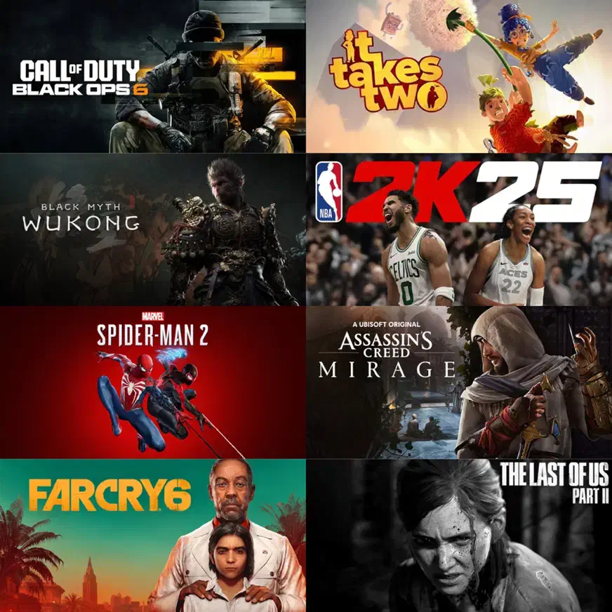 نصب بازی بلک فرایدی PS4 PS5 XBOXفور فایو ایکس باکس|کنسول، بازی ویدئویی و آنلاین|رشت, منظریه|دیوار