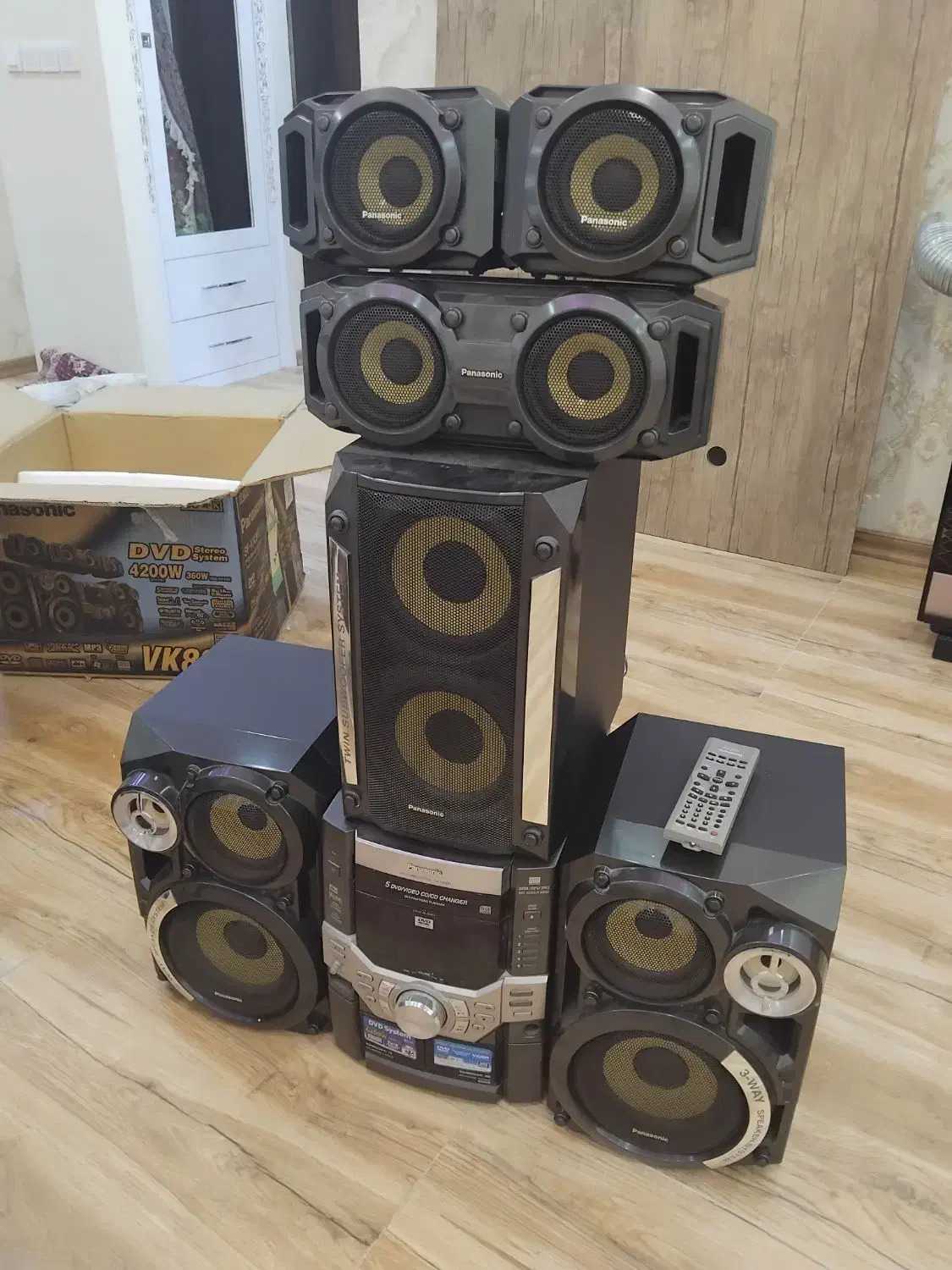 DvD پاناسونیک|پخش‌کننده DVD و ویدیو|میاندوآب, |دیوار