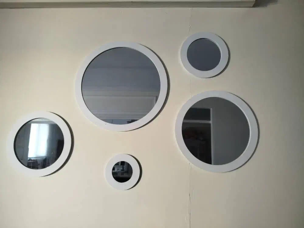 اینه شیک ۵تایی|آینه|همدان, |دیوار