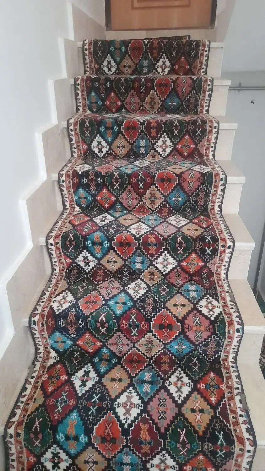 فرش پله|فرش|اردبیل, |دیوار
