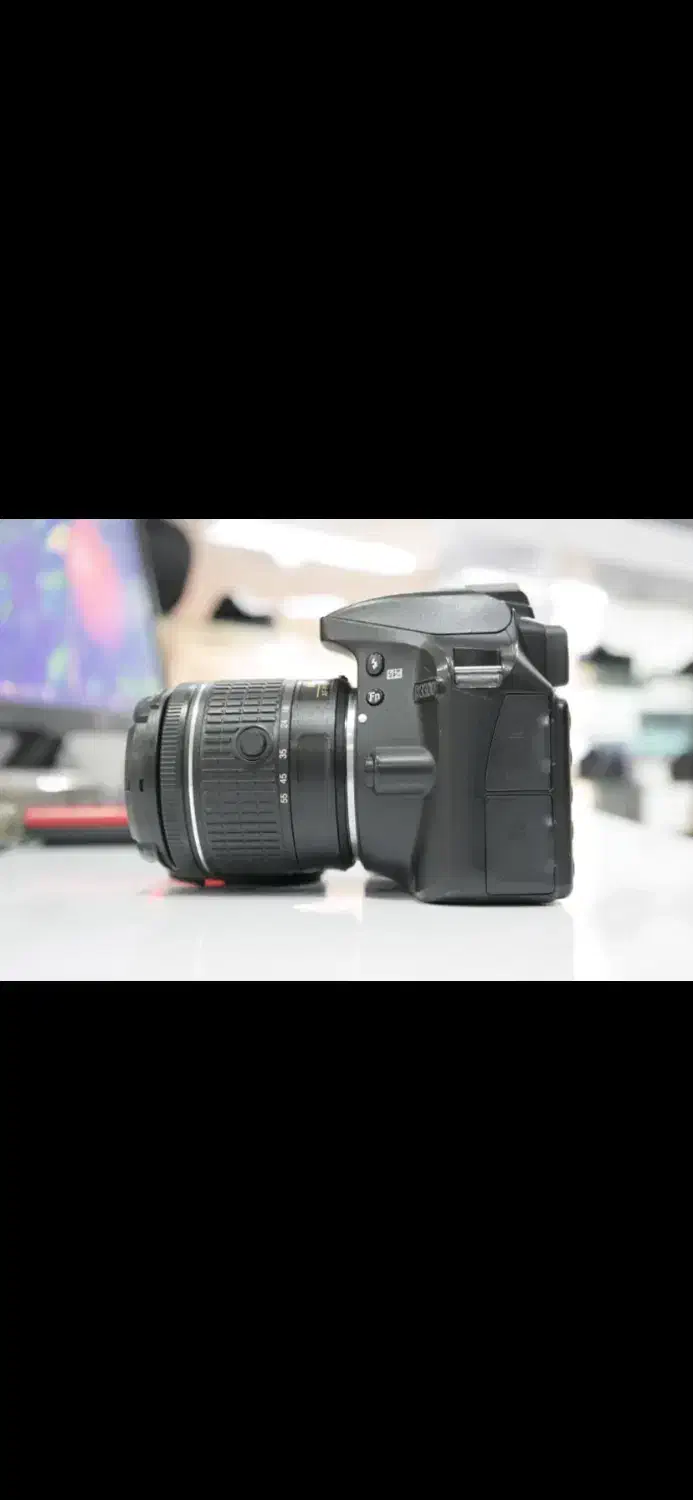 نیکون D3300 با لنز 55-18 تمییز و کم کار|دوربین عکاسی و فیلم‌برداری|دهاقان, |دیوار