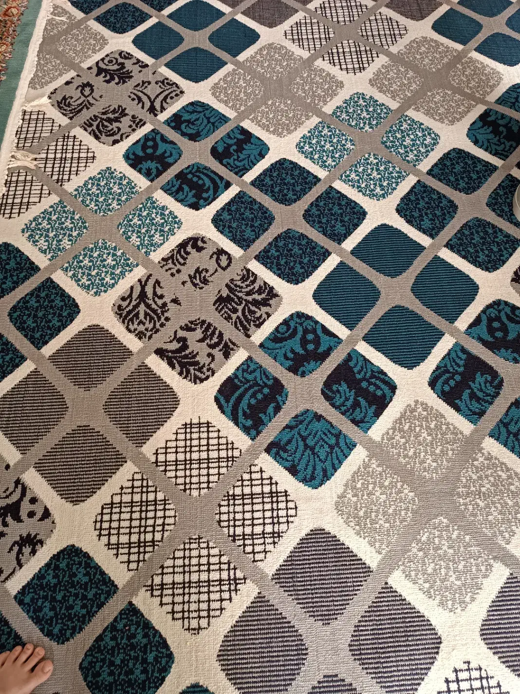 دوتا گلیم|گلیم، جاجیم، گبه|ایوان, |دیوار