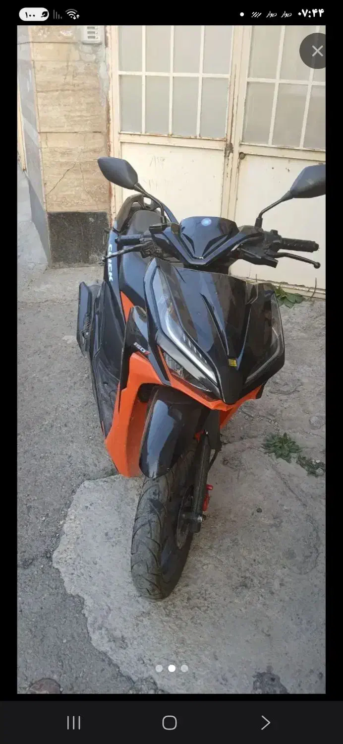 موتور سیکلت طرح کلیک مدل ۱۴۰۰ در حد وکم کار کرد|موتورسیکلت|اردبیل, |دیوار