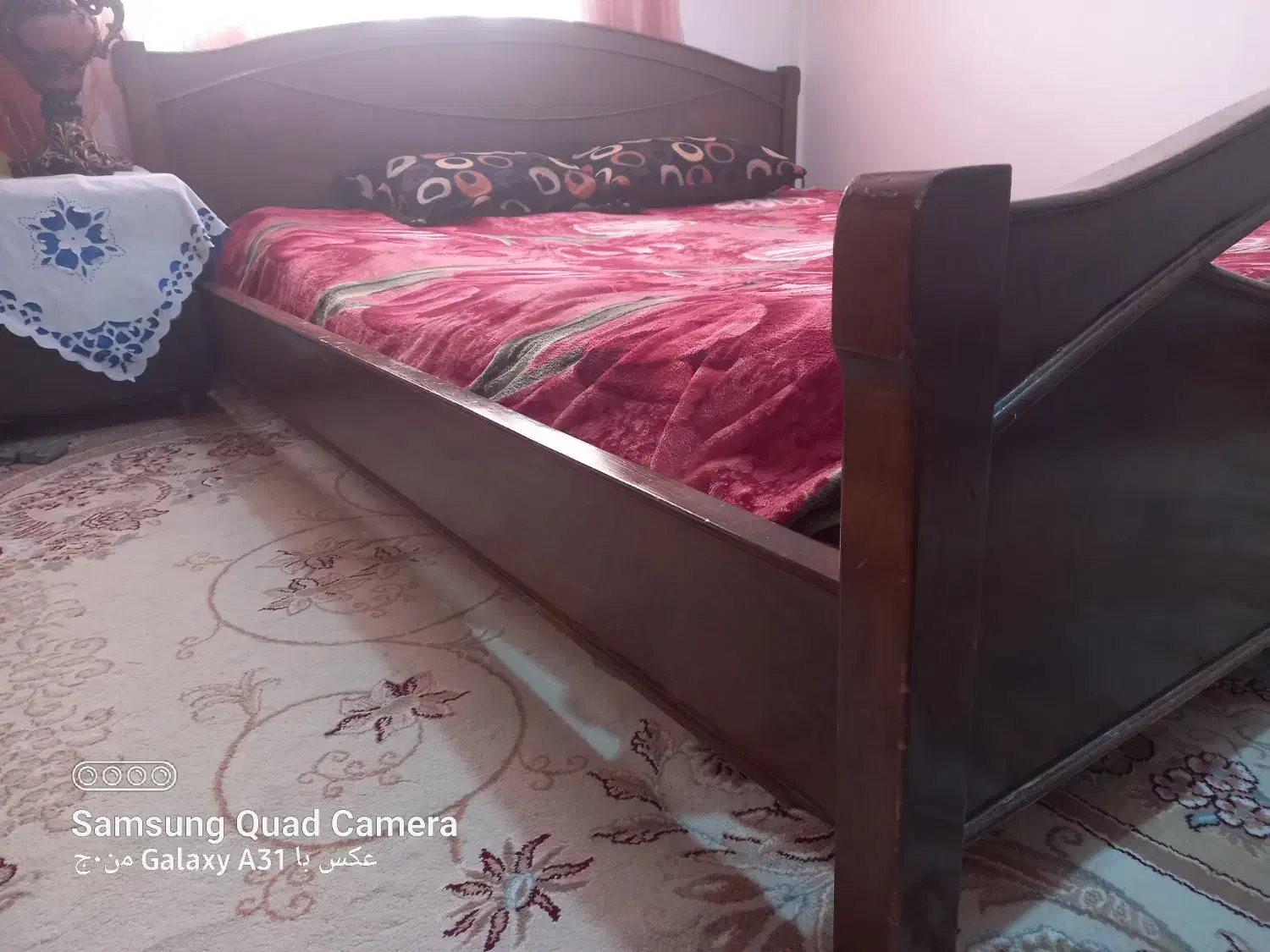 تخت خواب چوبی|تخت و سرویس خواب|بروجرد, |دیوار