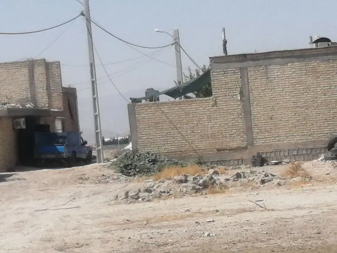 زمین دوبرنبش کوچه 12 متری و 8 متری معاوضه با خودرو|فروش زمین و ملک کلنگی|مرودشت, ده بید|دیوار