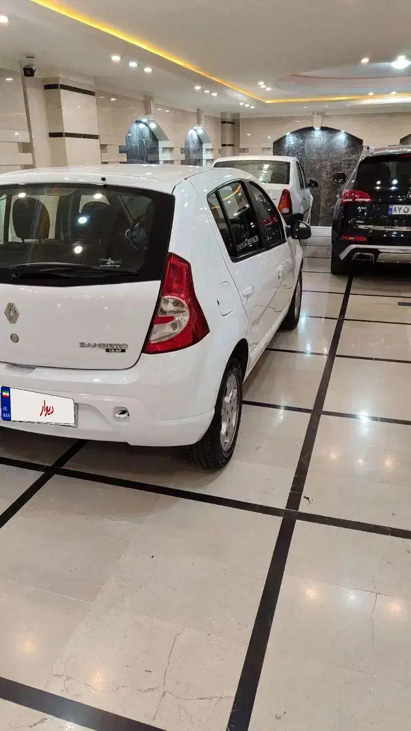 رنو ساندرو اتوماتیک بدون رنگ مدل95 فوق العاده سالم|خودرو سواری و وانت|تهران, نیروی هوایی (پیروزی)|دیوار