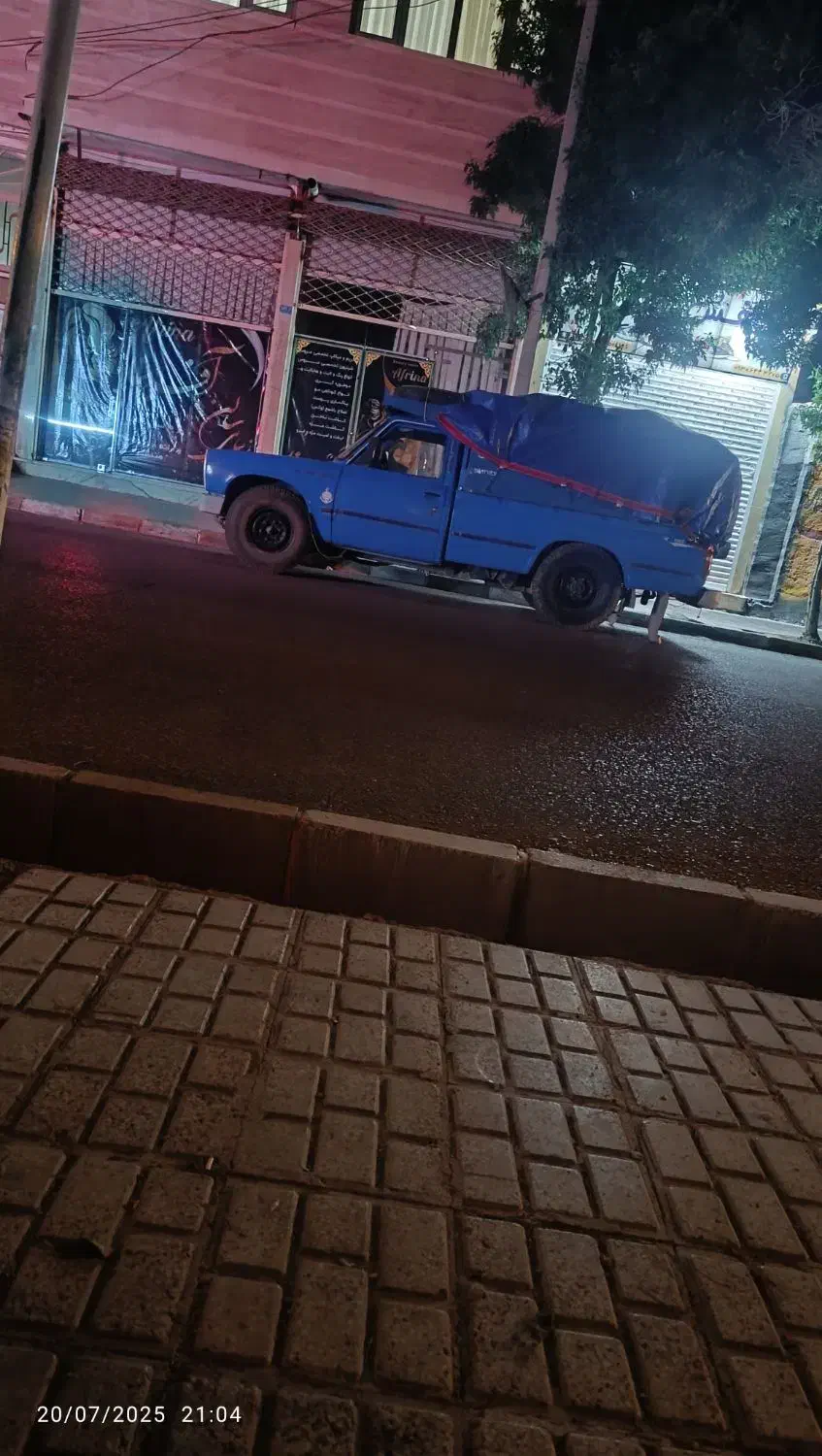 نیسان بسیار کم کار مدل 89 شاسی پلم بی رنگ|خودرو سواری و وانت|زاوه, |دیوار