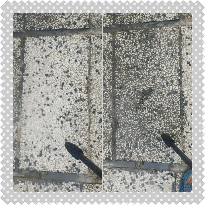 نظافت و شستشوی سنگ و موزاییک کف . نما . استخر .|خدمات نظافت|بابل, |دیوار