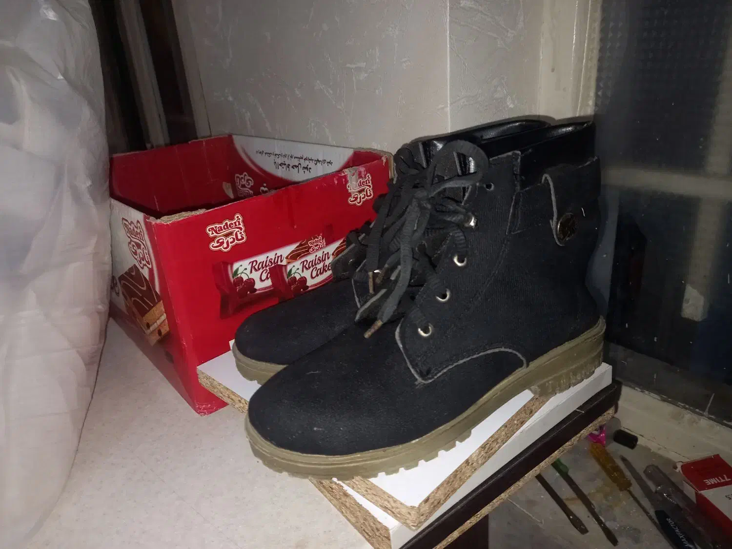 بوت سایز 38 مارک تیم برلند خارجی معروف در کمپینگ|کیف، کفش، کمربند|بروجرد, |دیوار