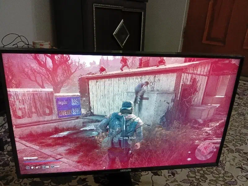 کیس گیمینگ با مانیتور گیمینگ 75 هرتز و فول بازی|رایانه رومیزی|تهران, نیروی هوایی (پیروزی)|دیوار