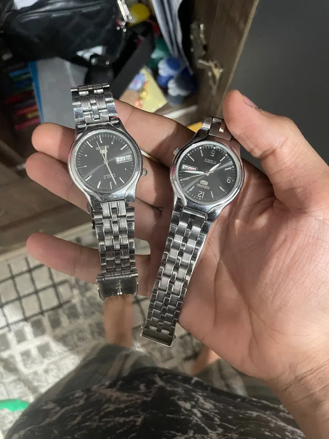 دوتا ساعت مچی سیکو ۵ اصل|ساعت|کاشان, شهرک فرهنگیان|دیوار