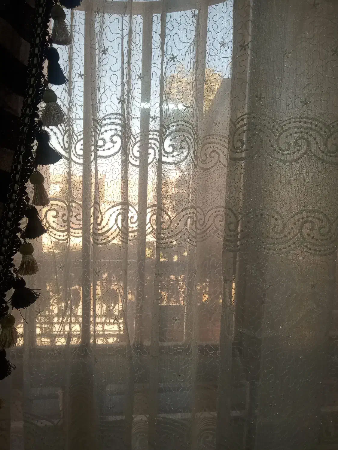 پرده پزیرایی|پرده، رانر، رومیزی|نیشابور, شهید بهشتی|دیوار