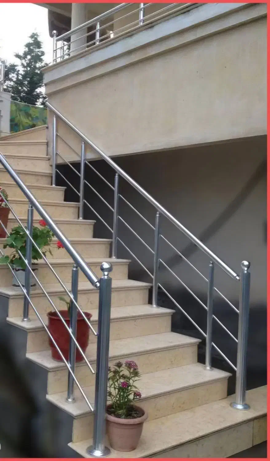 نرده استیل نصف راه تبریز|خدمات پیشه و مهارت|تبریز, |دیوار