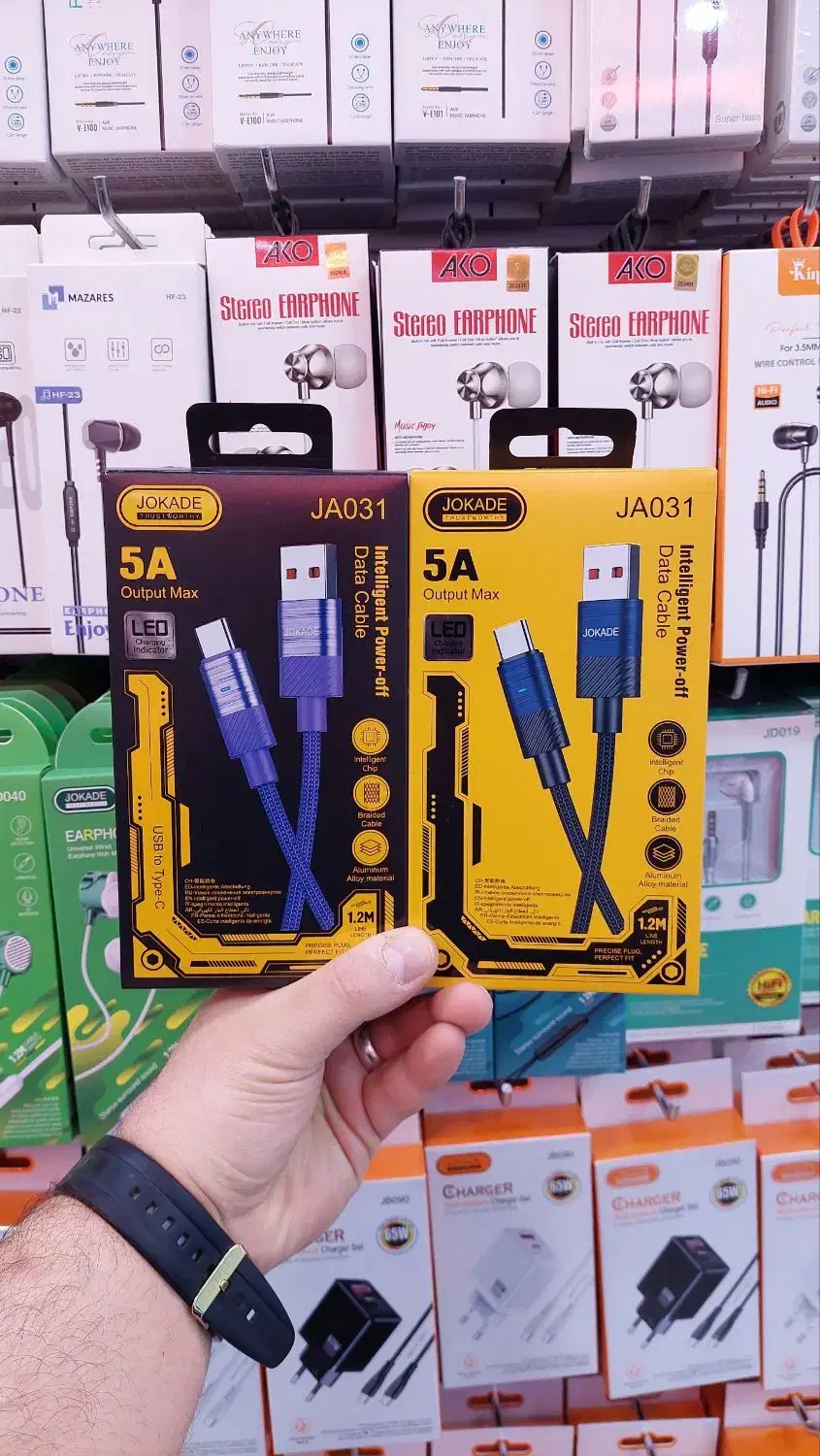 کابل شارژ تایپ سی برند jokade|لوازم جانبی موبایل و تبلت|سنندج, |دیوار