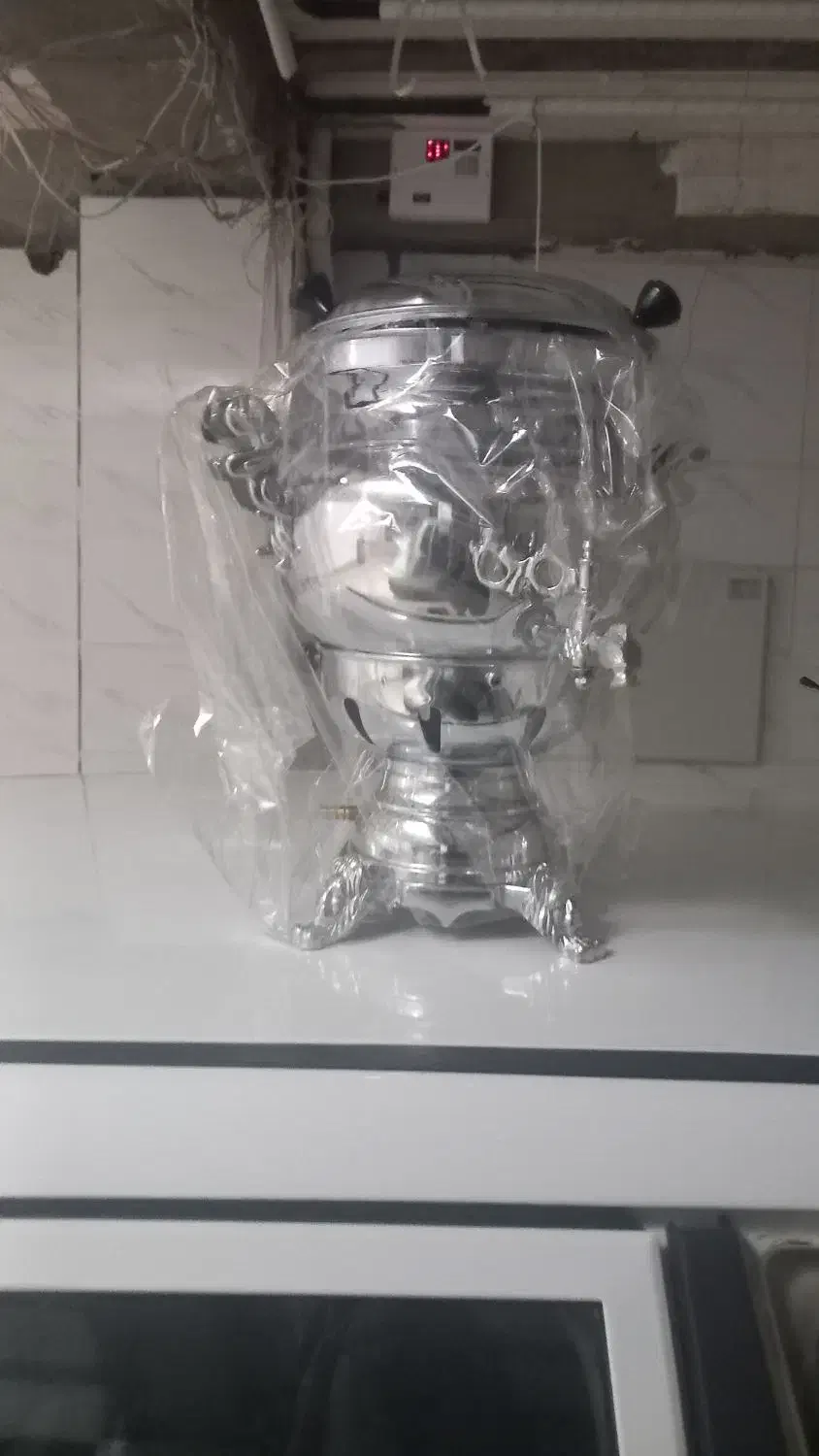 سماور گازی مدل شبنم ۶ لیتری|سماور، چای‌ساز، قهوه‌ساز|کرمانشاه, |دیوار