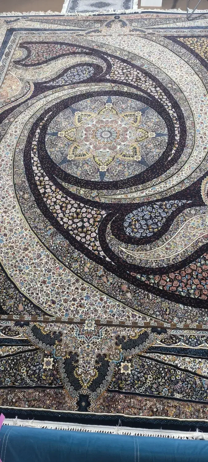 1تخته فرش طرح کهکشان 1000شانه تراکم 3000|فرش|زاهدان, |دیوار