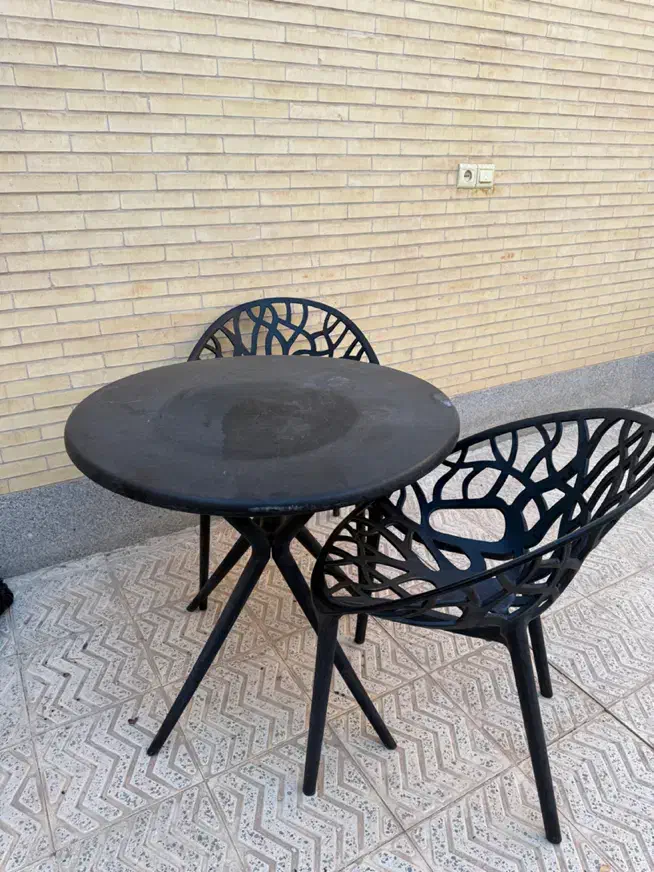 میز و صندلی بالکنی|میز و صندلی غذاخوری|یزد, |دیوار