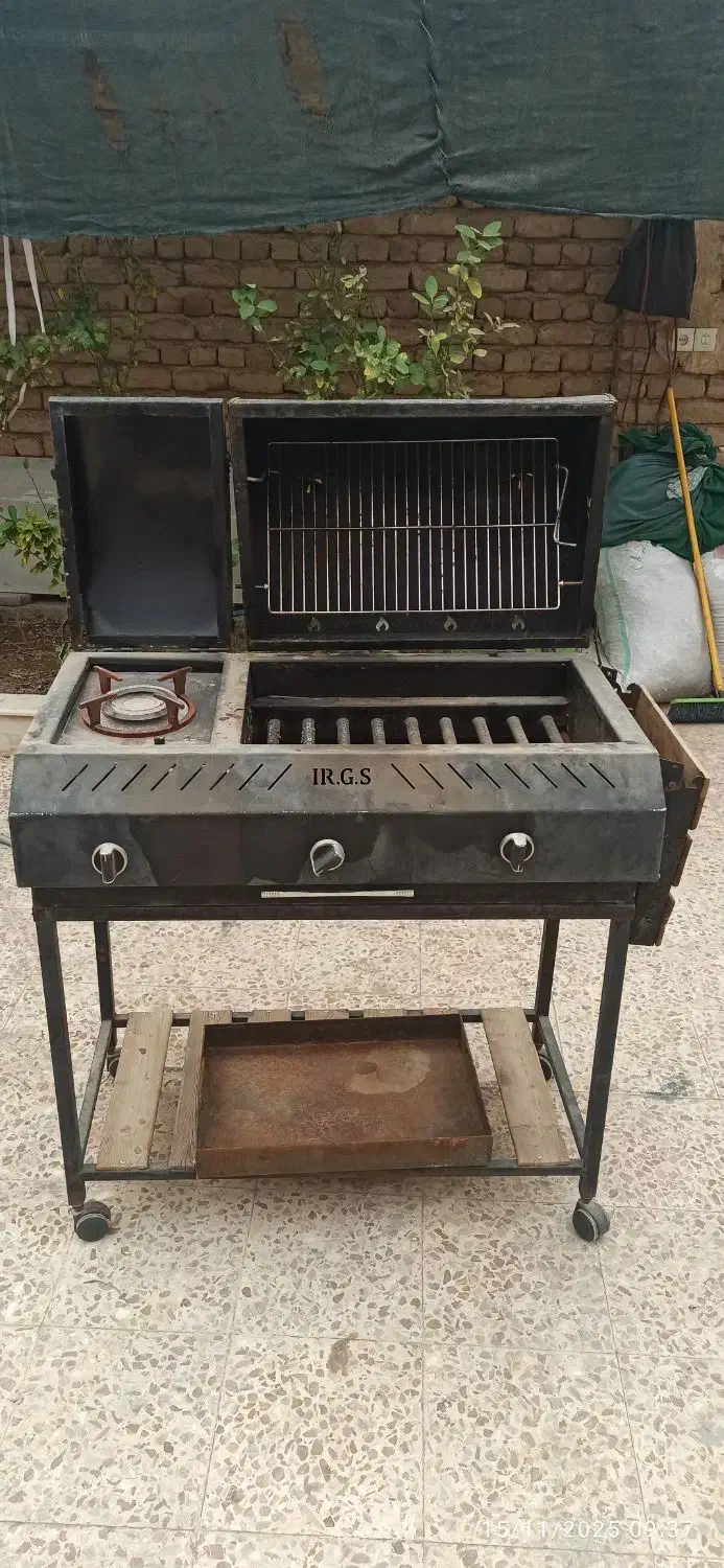 منقل گازی حیاطی|اجاق گاز و لوازم برقی پخت‌وپز|آران و بیدگل, |دیوار