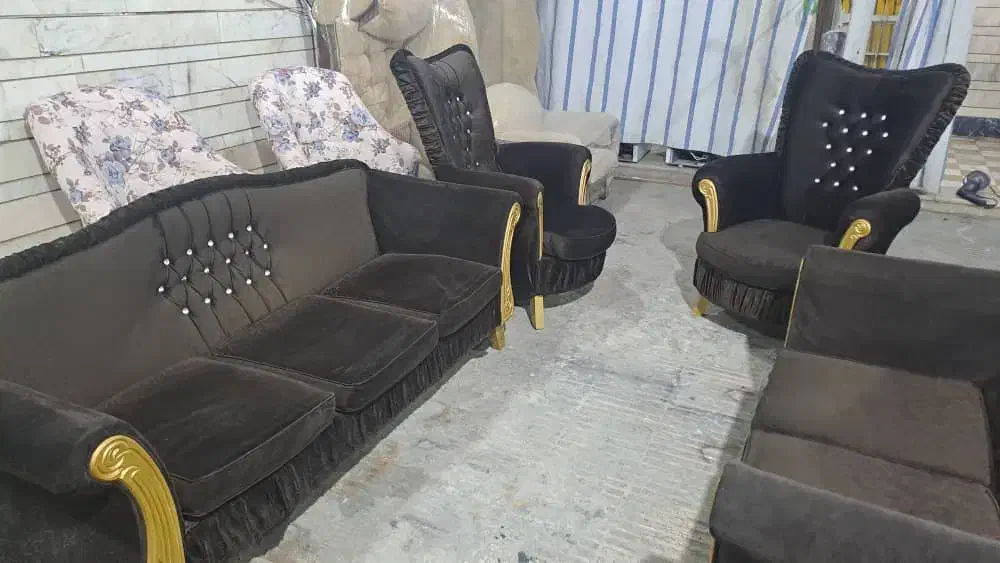 مبلمان استوک ودرحدنو|مبلمان خانگی و میز عسلی|شیراز, شیشهگری|دیوار