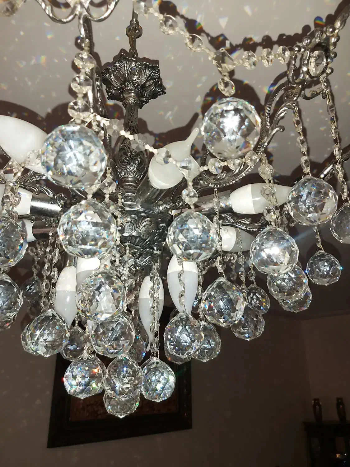 لوستر کریستال|لوستر و چراغ آویز|تبریز, |دیوار