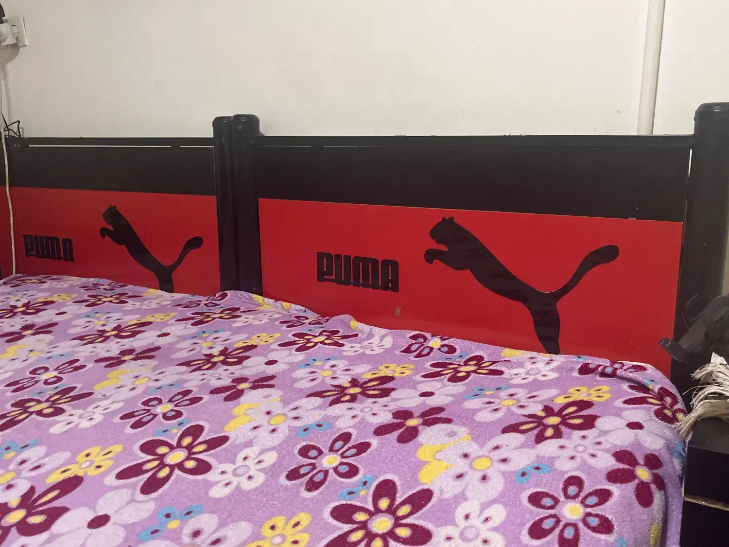 دوعدد تخت یکنفره پوما|تخت و سرویس خواب|بیرجند, |دیوار