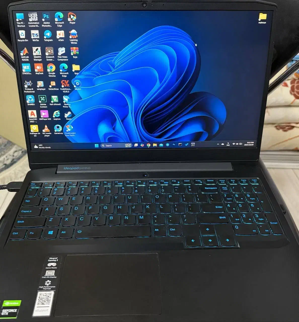 لپ تاپ لنوو ideapad Gaming 3|رایانه همراه|ابهر, |دیوار