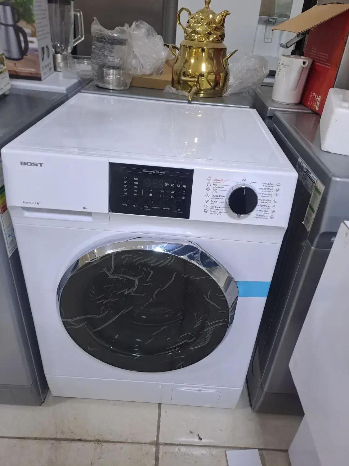 لباسشویی اسنوا و دوو و بستن اکبند ویترینی|ماشین لباسشویی و خشک‌کن لباس|کرمانشاه, |دیوار