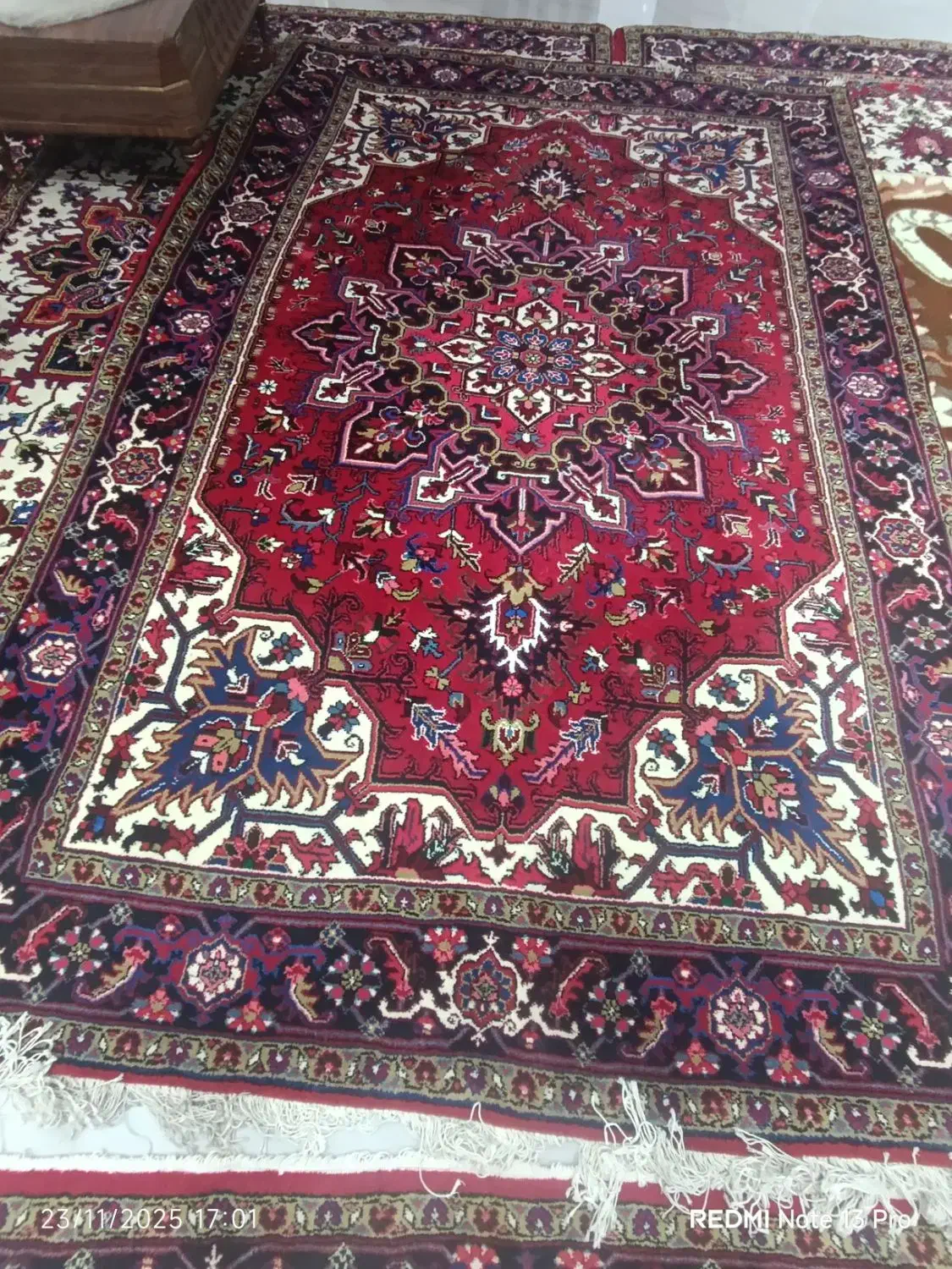 فرش دستباف تکی ۶متری|فرش|تبریز, |دیوار